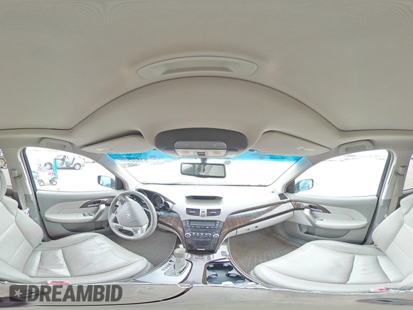 2010 Acura MDX with VIN 2HNYD2H27AH504075, listed as a Copart auction lot 51822935 with 174,471 mi miles and Salvage Title. Bid and sale history available at carsss.com. Image 14.