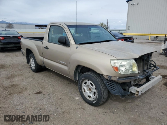 2006 Toyota Tacoma with VIN 5TENX22N76Z253881, listed as a Copart auction lot 48896885 with 100,922 mi miles and Salvage Title. Bid and sale history available at carsss.com. Image 4.