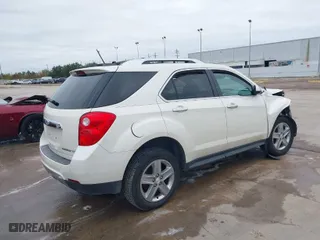 2015 Chevrolet Equinox LTZ with VIN 1GNFLHEK4FZ125377, listed as a IAAI auction lot 41030883 with 103,487 mi miles. Bid and sale history available at carsss.com. Image 4.