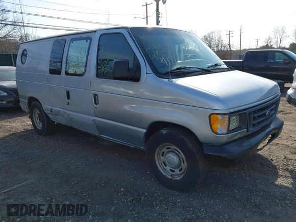 2006 Ford Econoline Cargo with VIN 1FTRE14W36HA38006, listed as a IAAI auction lot 41804095 with Not Provided miles. Bid and sale history available at carsss.com. Image 1.