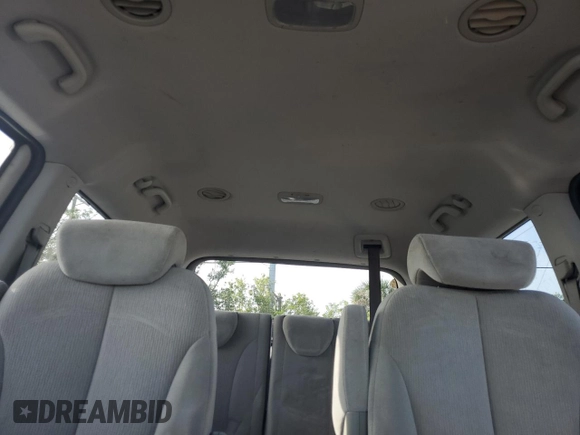 2008 Kia Sedona LX with VIN KNDMB233086257536, listed as a Copart auction lot 50345875 with 121,930 mi miles and Salvage Title. Bid and sale history available at carsss.com. Image 10.
