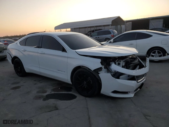 2016 Chevrolet Impala LS with VIN 2G11X5SA8G9160882, listed as a Copart auction lot 84731724 with 0 mi miles and Salvage Title. Bid and sale history available at carsss.com. Image 4.