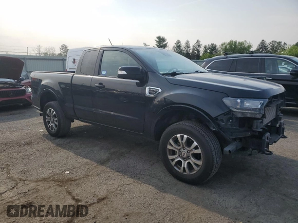 2021 Ford Ranger XL with VIN 1FTER1FH4MLD40755, listed as a Copart auction lot 60442935 with 52,864 mi miles and Salvage title. Bid and sale history available at DreamBid. Image 4.