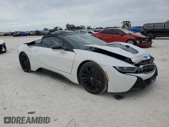 2019 BMW i8 z VIN WBY2Z6C50KVB83206, wystawiony jako Copart lot #81693973 z przebiegiem 25 712 mil mil oraz . Historia ofert i sprzedaży dostępna na DreamBid. Obrazek 4.