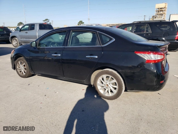 2015 Nissan Sentra SV with VIN 3N1AB7AP3FY324838, listed as a Copart auction lot 49740225 with 145,656 mi miles and Salvage Title. Bid and sale history available at carsss.com. Image 2.