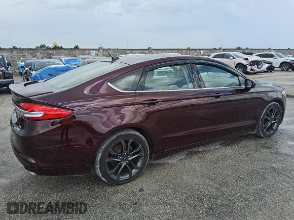 2018 Ford Fusion SE with VIN 3FA6P0HD0JR228472, listed as a Copart auction lot 62747845 with 62,554 mi miles and Clean title. Bid and sale history available at DreamBid. Image 3.