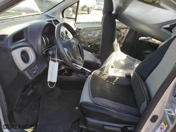 2012 Toyota Yaris L with VIN JTDKTUD30CD516562, listed as a Copart auction lot 44598815 with 127,859 mi miles and Salvage Title. Bid and sale history available at carsss.com. Image 7.