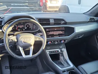 2023 Audi Q3 S line Premium with VIN WA1DECF34P1107427, listed as a IAAI auction lot 42845142 with 43,670 mi miles and . Bid and sale history available at DreamBid. Image 43.