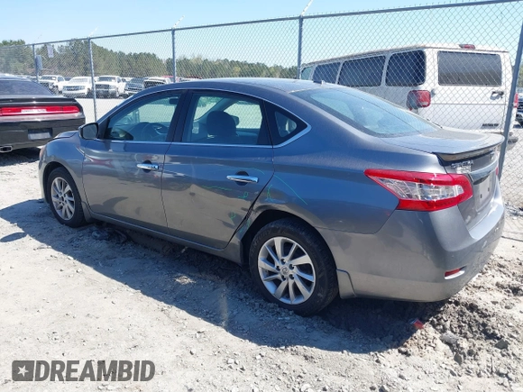 2015 Nissan Sentra SR with VIN 3N1AB7AP8FY289066, listed as a IAAI auction lot 41863681 with 206,726 mi miles and . Bid and sale history available at DreamBid. Image 3.