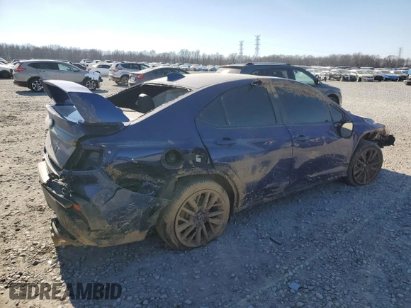 2023 Subaru WRX Limited with VIN JF1VBAL6XP9809197, listed as a Copart auction lot 41873905 with 36,902 mi miles and Salvage title. Bid and sale history available at DreamBid. Image 3.