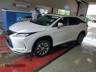 2022 Lexus RX 350L with VIN JTJHZKFA3N2035791, listed as a Copart auction lot 60616285 with 26,673 mi miles and Salvage title. Bid and sale history available at DreamBid. Image 1.