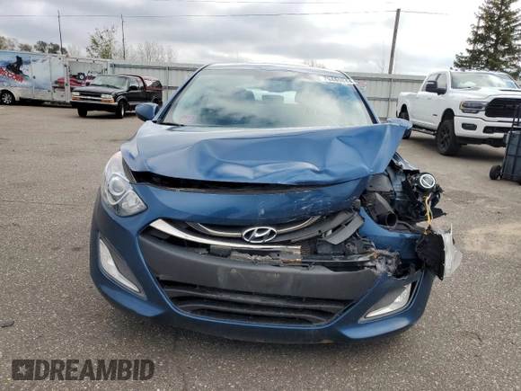 2013 Hyundai Elantra GT with VIN KMHD35LEXDU152018, listed as a Copart auction lot 79480844 with 123,201 mi miles and Salvage Title. Bid and sale history available at carsss.com. Image 5.