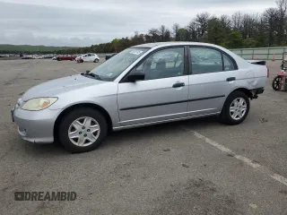 2004 Honda Civic VP with VIN 2HGES16334H574571, listed as a Copart auction lot 56979745 with 98,705 mi miles and Salvage title. Bid and sale history available at DreamBid. Image 1.