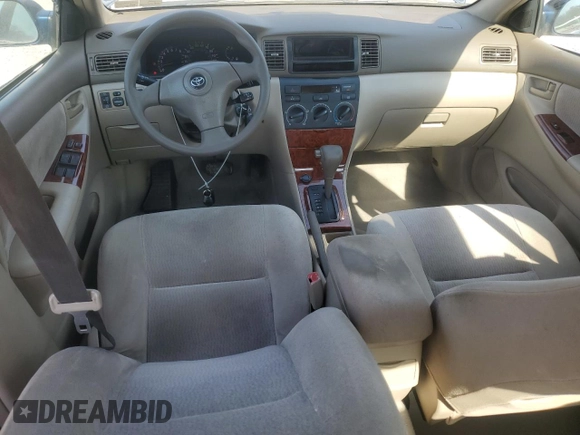 2005 Toyota Corolla CE with VIN 1NXBR30E65Z343807, listed as a Copart auction lot 53950965 with 95,260 mi miles and Clean Title. Bid and sale history available at DreamBid. Image 8.