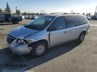 2007 Chrysler Town & Country LWB LX with VIN 2A8GP44R47R330954, listed as a Copart auction lot 81988314 with 195,065 mi miles and Salvage Title. Bid and sale history available at carsss.com. Image 1.
