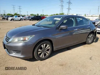 2013 Honda Accord LX z VIN 1HGCR2F38DA234534, wystawiony jako Copart lot #58926195 z przebiegiem 236 064 mil mil oraz Szkoda całkowita • Salvage title. Historia ofert i sprzedaży dostępna na DreamBid. Obrazek 1.