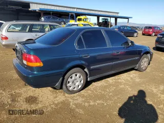 1996 Honda Civic z VIN 1HGEJ6507TL021317, wystawiony jako Copart lot #80767574 z przebiegiem 227 670 mil mil oraz Szkoda całkowita • Salvage title. Historia ofert i sprzedaży dostępna na DreamBid. Obrazek 3.