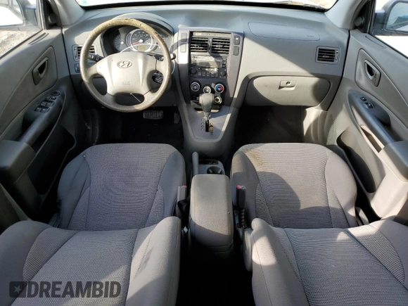 2007 Hyundai Tucson GLS with VIN KM8JM12B17U617967, listed as a Copart auction lot 77712514 with 164,191 mi miles and Clean Title. Bid and sale history available at carsss.com. Image 8.