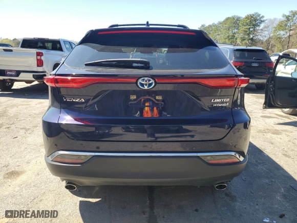 2021 Toyota Venza LE with VIN JTEAAAAH2MJ045335, listed as a Copart auction lot 49098005 with 34,226 mi miles and Salvage Title. Bid and sale history available at carsss.com. Image 6.