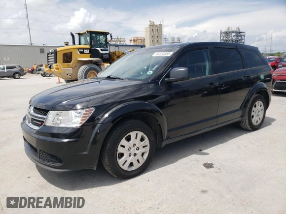 2015 Dodge Journey American Value with VIN 3C4PDCAB2FT547836, listed as a Copart auction lot 54337615 with 169,288 mi miles and Salvage Title. Bid and sale history available at DreamBid. Image 1.