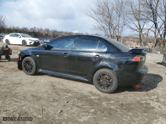 2010 Mitsubishi Lancer GTS with VIN JA32U8FWXAU032583, listed as a Copart auction lot 45248825 with 256,051 mi miles and Salvage Title. Bid and sale history available at carsss.com. Image 2.