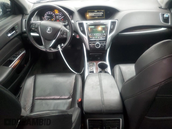2016 Acura TLX V6 with VIN 19UUB2F36GA005752, listed as a Copart auction lot 44917645 with 153,952 mi miles and Salvage Title. Bid and sale history available at carsss.com. Image 8.