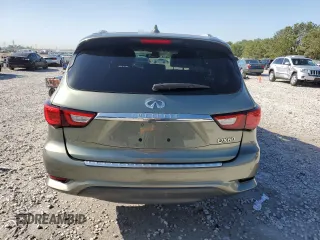 2017 Infiniti QX60 with VIN 5N1DL0MN0HC516671, listed as a Copart auction lot 52248225 with 91,012 mi miles and Salvage Title. Bid and sale history available at carsss.com. Image 6.