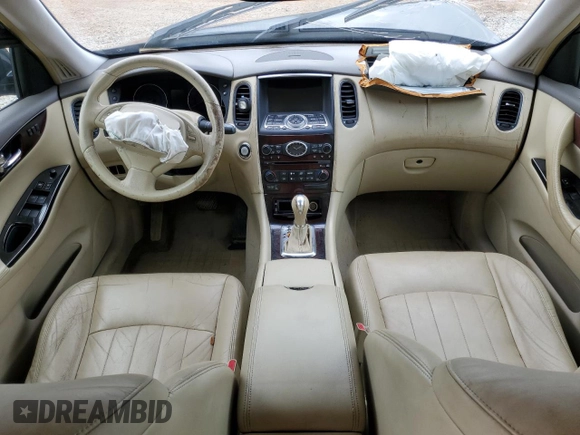 2008 Infiniti EX Journey with VIN JNKAJ09E68M302699, listed as a Copart auction lot 61257985 with 190,512 mi miles and Salvage title. Bid and sale history available at DreamBid. Image 8.