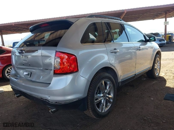 2014 Ford Edge Limited with VIN 2FMDK3KC6EBB65959, listed as a IAAI auction lot 41591088 with 190,605 mi miles. Bid and sale history available at carsss.com. Image 4.