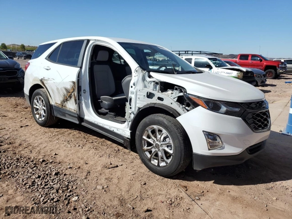 2020 Chevrolet Equinox LS with VIN 3GNAXHEV5LS530102, listed as a Copart auction lot 48747705 with 22,737 mi miles and Salvage Title. Bid and sale history available at carsss.com. Image 4.
