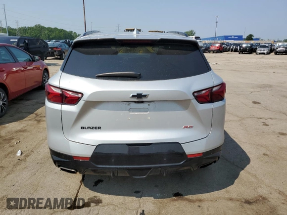 2020 Chevrolet Blazer RS с VIN 3GNKBERS8LS706187, выставлен на аукционе Copart как лот 60451485 с пробегом 61 064 миль миль и Чистый • Clean title. История ставок и продаж доступна на DreamBid. Изображение 6.