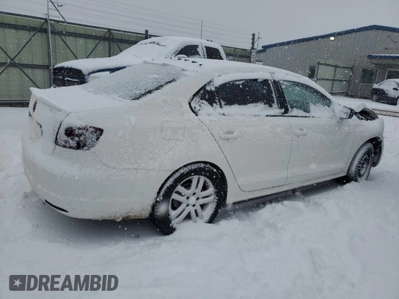 2014 Volkswagen Jetta Sedan S with VIN 3VW1K7AJXEM372431, listed as a Copart auction lot 87395104 with 126,855 mi miles and Salvage Title. Bid and sale history available at carsss.com. Image 3.