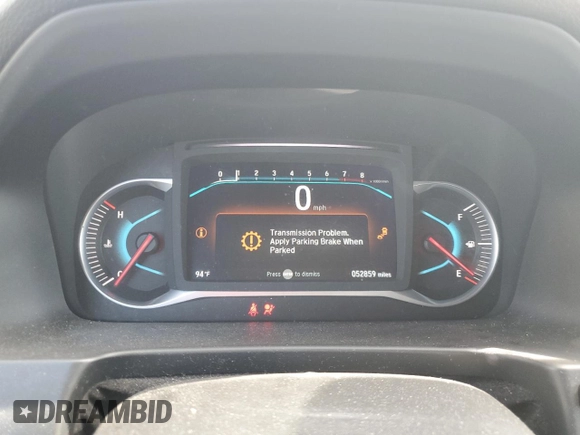 2021 Honda Passport EX-L with VIN 5FNYF7H5XMB013999, listed as a Copart auction lot 61893804 with 52,859 mi miles and Salvage Title. Bid and sale history available at carsss.com. Image 9.