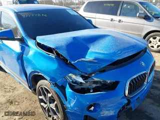 2018 BMW X2 xDrive28i with VIN WBXYJ5C31JEF81845, listed as a IAAI auction lot 41454832 with 109,330 mi miles. Bid and sale history available at carsss.com. Image 6.