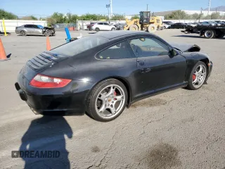 2007 Porsche 911 Carrera S with VIN WP0AB29947S732562, listed as a Copart auction lot 70204824 with 87,119 mi miles and Salvage Title. Bid and sale history available at carsss.com. Image 3.