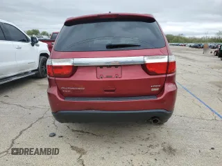 2013 Dodge Durango Crew with VIN 1C4RDJDG9DC691333, listed as a Copart auction lot 53792405 with 165,498 mi miles and Salvage title. Bid and sale history available at DreamBid. Image 6.