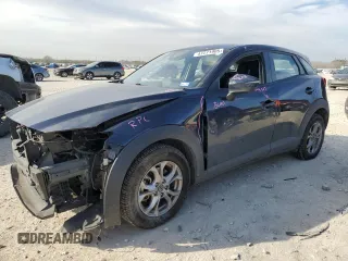 2019 Mazda CX-3 Sport with VIN JM1DKFB75K1451110, listed as a Copart auction lot 47271905 with 32,834 mi miles and Salvage Title. Bid and sale history available at carsss.com. Image 1.