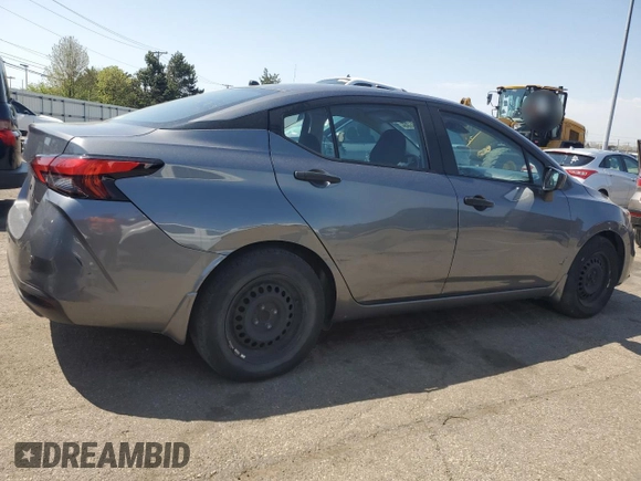 2021 Nissan Versa S with VIN 3N1CN8DV0ML925229, listed as a Copart auction lot 53815695 with 116,842 mi miles and Clean title. Bid and sale history available at DreamBid. Image 3.