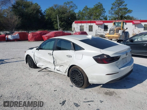 2021 Honda Insight Touring with VIN 19XZE4F92ME003193, listed as a IAAI auction lot 41165953 with Not Provided miles and . Bid and sale history available at carsss.com. Image 3.