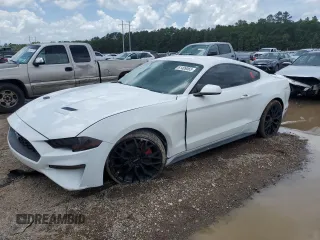 2018 Ford Mustang EcoBoost with VIN 1FA6P8TH4J5105611, listed as a Copart auction lot 61409065 with 93,811 mi miles and Salvage title. Bid and sale history available at DreamBid. Image 1.