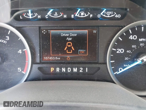 2019 Ford F-250 XL with VIN 1FT7W2BT9KEG02613, listed as a IAAI auction lot 42594640 with 167,453 mi miles and . Bid and sale history available at DreamBid. Image 14.