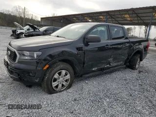 2019 Ford Ranger XL with VIN 1FTER4EH6KLB09081, listed as a Copart auction lot 48827445 with 41,784 mi miles and Salvage Title. Bid and sale history available at carsss.com. Image 1.