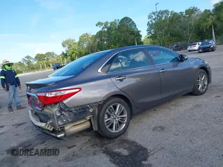 2015 Toyota Camry XLE with VIN 4T1BF1FK6FU046922, listed as a IAAI auction lot 41967284 with 82,487 mi miles and . Bid and sale history available at DreamBid. Image 4.