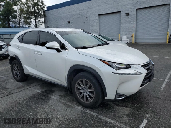 2017 Lexus NX with VIN JTJYARBZ6H2061463, listed as a Copart auction lot 48056615 with 147,648 mi miles and Salvage Title. Bid and sale history available at carsss.com. Image 4.