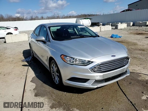 2017 Ford Fusion SE with VIN 3FA6P0HD5HR186567, listed as a Copart auction lot 50250495 with 61,053 mi miles and Salvage title. Bid and sale history available at DreamBid. Image 14.