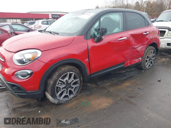 2021 FIAT 500X Trekking z VIN ZFBNF3B17MP944728, wystawiony jako IAAI lot #41460442 z przebiegiem 27 574 mil mil oraz . Historia ofert i sprzedaży dostępna na DreamBid. Obrazek 21.
