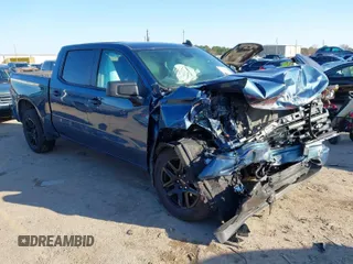 2024 Chevrolet Silverado 1500 Custom with VIN 1GCPDBEK4RZ220064, listed as a IAAI auction lot 41626797 with Not Provided miles and . Bid and sale history available at DreamBid. Image 1.