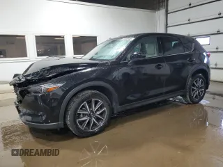 2018 Mazda CX-5 Grand Touring with VIN JM3KFBDM7J0425112, listed as a Copart auction lot 62402345 with 37,306 mi miles and Salvage title. Bid and sale history available at DreamBid. Image 1.