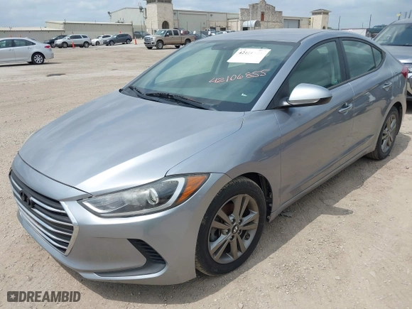2017 Hyundai Elantra Limited with VIN 5NPD84LF3HH072908, listed as a IAAI auction lot 42106855 with 104,942 mi miles. Bid and sale history available at carsss.com. Image 17.