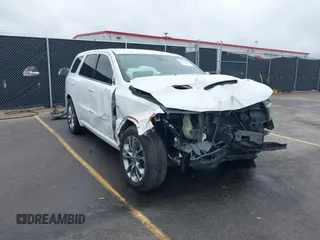 2020 Dodge Durango R/T with VIN 1C4SDHCT5LC116265, listed as a IAAI auction lot 40886708 with 127,343 mi miles and . Bid and sale history available at DreamBid. Image 1.